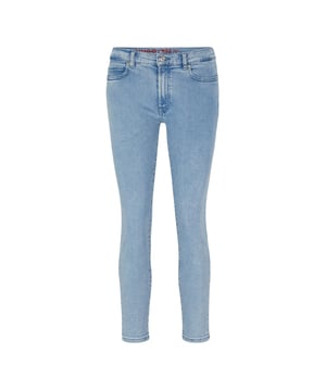 HUGO 932 Slim-Fit Jeans voor dames.- Knoop- en ritssluiting.- Vijf zakken.- Lederen merkpatch.- Slanke pasvorm. Materiaal: 94% Katoen, 4% Elastomultiester, 2% Elastaan. Ref: 50487675445.