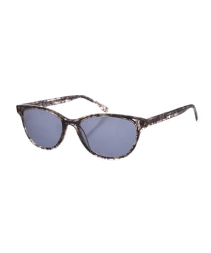 Gafas de sol Petons.
Gafas de sol Zen con montura de acetato.
Color Transparente-negro-marrón
Forma oval.
Lentes de color Gris
Patillas de acetato.
100% Protección UV. 
Incluye una funda neutra de tela.

Medidas:  Alto lente: 45 mm
Ancho lente: 51 mm.
Puente: 17 mm.
Patillas: 145 mm.


Limpieza y manutención:
-Limpiar las gafas con agua y jabón (neutro).
- No utilice paños sucios o abrasivos, que puedan alterar las características de los filtros.
- Utilice solo accesorios y repuestos originales.