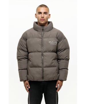 Good for nothing all over print bubble jacket best sale