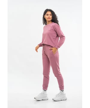 Tom Barron Damen Lässiger Oversize-Trainingsanzug-Set
