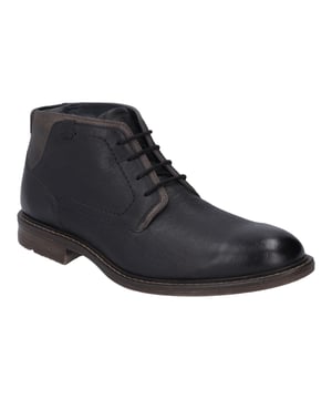 Estos zapatos están fabricados piel de cabra fina, lo que los hace muy duradero. El cómodo cordón deportivo proporciona una buena sujeción del pie al caminar y al estar de pie. Nuestro modelo también está equipado con una plantilla intercambiable. El tipo de fabricación AGO es el usualmente utilizado por JOSEF SEIBEL, que hace que los zapatos sean ligeros y duraderos. Con el ancho de zapato G el modelo ofrece gran amplitud. Con el modelo Earl 04 podrá disfrutar de más libertad en su tiempo libre.