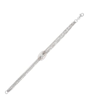 This dazzling Bracelet for Women from Orphelia  is the perfect gift to spoil yourself or a loved one. The Bracelet is made out of 925 Sterling Silver, colored Silver at Length: 19 cm weighing in at 7.8 grams with a Width of 1.2 cm at its widest point. The Orphelia Women's 925 Sterling Silver Bracelet - Silver ZA-1646 is delivered in a stunning gift box and carries a two year warranty.