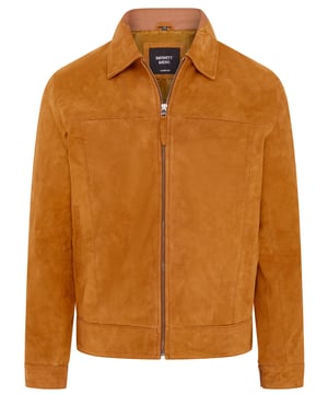 Esta chaqueta de motociclista Retro Harington para hombre es la combinación perfecta de estilo clásico y sofisticación moderna. Fabricada con 100 % piel de ante de cabra de primera calidad, presenta un diseño elegante y de largo corto y un elegante cuello camisero. La cremallera YKK en la parte delantera y los puños abotonados permiten un ajuste personalizable, mientras que la silueta de motociclista agrega un toque de vanguardia a cualquier atuendo. Ideal para todas las ocasiones, esta chaqueta es una incorporación imprescindible al guardarropa de cualquier hombre, ya que ofrece estilo y comodidad. Fabricada con 100 % piel de ante de cabra de primera calidad Diseño elegante de largo corto con cuello camisero Cremallera YKK en la parte delantera para un cierre seguro y suave Puños abotonados para un ajuste ajustable y personalizado Silueta clásica de motociclista para un look atrevido Versátil y perfecta para ropa informal o formal Duradera y cómoda para usar todo el día