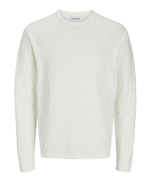 Dieser Herren-Strickpullover kombiniert Komfort mit einem lässigen Look, der sich mühelos in jeden Kleiderschrank einfügt. Gefertigt aus bequemem, dehnbarem Material, bietet er eine perfekte Passform und ein besonders angenehmes Tragegefühl. Der klassische Rundhalsausschnitt und die tief angesetzten Schultern sorgen für eine entspannte Silhouette, die vielseitig kombinierbar ist. Ein dezentes Label an der Seitennaht verleiht dem Design einen subtilen Akzent. Dieser Pullover ist die ideale Wahl für stilvolle, unkomplizierte Outfits - ein zeitloser Begleiter für jeden Tag.