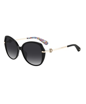 KATE SPADE TALIYAHGS807F woman's sunglass• material: acetate• color: black• size: 57/17/145 mm (lens width / bridge width / temple length)  100% UV PROTECTION