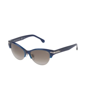 Gafas de sol de mujer de color azul - Lozza SL4071M5303GR• material: acetato y metal• color: azul• tamaño: 53/15/140 mm (longitud de la lente / ancho del puente / longitud de la varilla)  Category *3