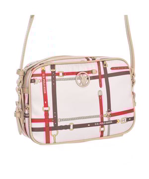 Crossbodytas U.S. POLO ASSN.
 Synthetisch.
 Ritssluiting.
 Zakje op de achterkant met ritssluiting.
 Interieur aan de voorkant: Twee open vakken.
 Achterkant interieur: Eén zak met rits.
 Verstelbare riem.
 Binnenvoering met merkopdruk.
 Merklogo op de voorkant.
 Naden in toon zichtbaar.
 Afmetingen: 24x17x8cm
 Samenstelling: 70% Polyester, 30% Polyurethaan
 Onderhoud:
Reinigen met een vochtige doek.