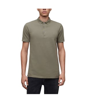 All Saints Men’s Pique SS Polo Shirts
Style Name: Reform
Style Code: M075PB
100% Cotton
Made In India
Slim Fit
3 Button Placket
Ramskull Logo to the Chest
Knitted Rib Collar And Cuffs
Short Sleeve
Casual Wear, Comfort Fabrics
Soft And Breathable
Machine Washable