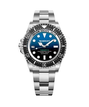 Bobroff BF0003i - Reloj para hombre automático acero inoxidable• material: acero inoxidable• cristal: saphir• pulsera: acero inoxidable• correa: plata azul• resistencia al agua: 1000 m (100 ATM)• tamaño de la caja: 44 mm