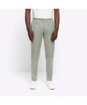 Slim fit, Belt loops, Side slip pockets, Slight stretch fit, Concealed zip and button fastening