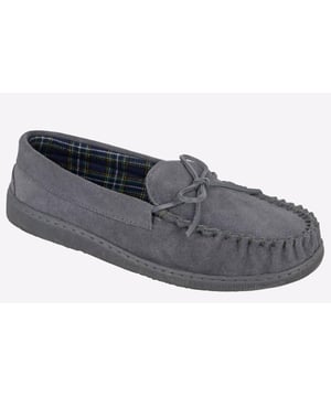 Step into luxurious comfort with the Mokkers Adie Slippers. Crafted from suede leather with a classic moccasin design, these slippers exude timeless elegance. The textile lining ensures warmth and softness with every step, while the slip-on design and padded ankle collar provide convenience and support. Finished with a durable rubber outsole, these slippers offer reliable grip and versatility for indoor or brief causal outdoor wear. 
 
 - Suede leather upper 
 - Moccasin design 
 - Textile lining 
 - Slip on design 
 - Padded ankle collar 
 - Rubber outsole