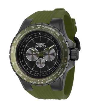 El Invicta 39302 tiene una caja de acero inoxidable de 50 millimetros con una esfera negro.
Esta modelo funciona con un movimiento de Cuarzo preciso.
Resistencia a la presión de aqua de 10 bares.
Este modelo es parte de la colección Invicta Aviator.

2 años de garantía Invicta.