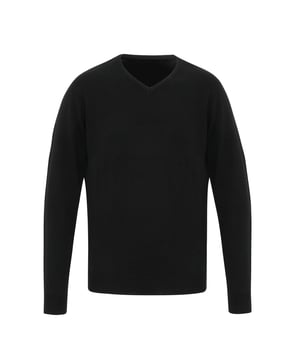 Een eenvoudige, gemakkelijk te dragen trui die een laagje stijl aan uw outfit toevoegt.. Ontworpen met geribbelde gebreide set-in mouwen, zoomlijn en v-hals voor een eigentijdse moderne look. Een garderobe die essentieel is voor medewerkers die te allen tijde een slim bedrijfsimago moeten behouden. 100% acryl.