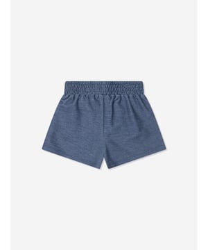 Made for young expression these girls blue shorts from AY by Ayla offers comfort and style in equal measure. Designed for budding influencers, this chic piece is made for dreaming big and feeling good, all with a fashionable twist. Layer over the matching swimsuit for a cool coordinated look. Elasticated Waistband
