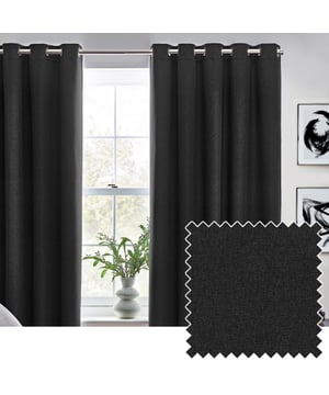 In modern fresh tones, the Dawn blackout eyelet curtains provide both functionality and effectiveness for your home. The soft-textured, temperature regulating marl effect fabric not only keeps out the light, but also ensures your home is cool in summer and warm in winter.