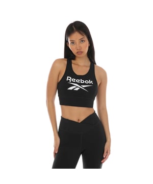 Womens Identity Sports Bra.- Fitted fit.- Round neckline.- Racerback.- 93% Cotton 7% Elastane single jersey.  Machine washable.- Ref: GL2544