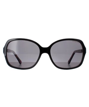 Las gafas de sol Radley Abbie 104 negro gris presentan una elegante montura de mariposa fabricada en acetato de primera calidad, que ofrece un ajuste cÃ³modo y una larga durabilidad. Las lentes proporcionan una protecciÃ³n UV de primera categorÃ­a, garantizando que tus ojos permanezcan a salvo de los rayos daÃ±inos a la vez que mejoran la claridad visual. Con el distintivo logotipo de Radley colocado con gusto en las patillas y disponibles en una variedad de sofisticados colores, estas gafas de sol aÃ±adirÃ¡n un toque de glamour a cualquier look.