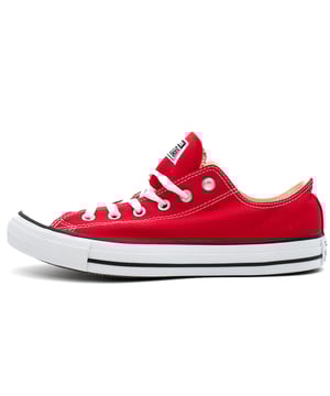Kleur: Rood Bovenwerk: Interne stof: Stof Zool: Synthetisch materiaal Sluiting: Veters Pasvorm: Normaal