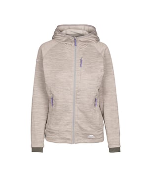 Gewebe: Fleece, meliert. Design: Logo. Gewebetechnik: AT200. Bündchen: Kontrast, Stretch innen, Daumenloch. Kontrastfarbiger Reißverschluss. Mit Kapuze. Langärmlig. Kapuzenmerkmale: angenähte Kapuze, Mit Stretch. Taschenart: Zwei Seitentaschen, 1 Brusttasche, Reißverschluss. Durchgehender Reißverschluss. XXS: 78,74 cm. XS: 81,28 cm. S: 86,36 cm. M: 90,17 cm. L: 96,52 cm. XL: 102 cm. XXL: 107 cm. 3XL: 112 cm.