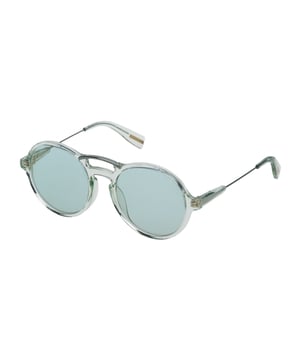 Trussardi Vrouwen Zonnebril STR213512GNG - Materiaal: Acetaat - Kleur frame: Groen - Afmetingen: 51/20/135 mm (Diameter lens / Brug formaat / Lengte veren)