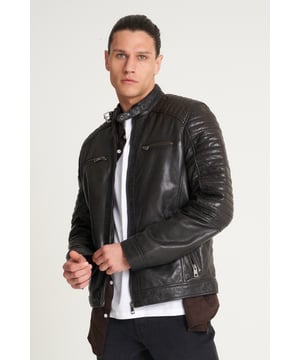 Barneys best sale leather vest