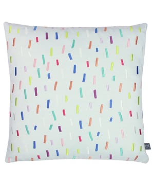A loud and playful cushion that would be perfect for a children's bedroom, or perfectly match an eccentric interior. Bring some fun into your home with the Dolly Mixture cushion.