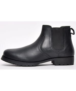The Oaktrak Bello Chelsea boot delivers practical everyday wear whether youre dressing up or dressing down. 
Crafted with premium leathers and twin elasticated side gussets, these Bello boots are sure to keep it classic and stylish every single time. A pull tab to the heel allows for an easy slip on/off wear whilst the durable rubber outsole keeps you secure on multiple surfaces making these Oaktrak by Red Tape boots a versatile option no matter what the occasion.
 - Premium leather upper
 - Elasticated side gussets
 - Heel pull tab for easy on/off wear
 - Padded insole
 - Durable grippy rubber outsole