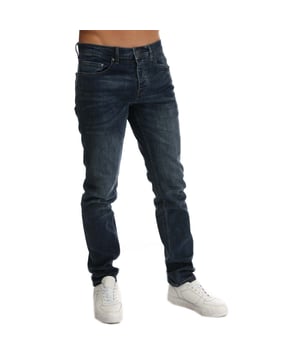 Weekend Offender tapt toelopende jeans voor heren, blauw