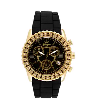 Yonger and Bresson: Yellow Gold Bezel Watch