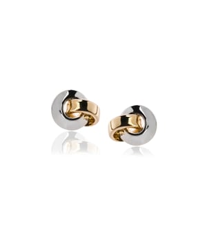 Bocar oorbellen afgewerkt in 18 karaat geel goud. Essential belichaamt verfijnde eenvoud, tijdloze stukken met vloeiende lijnen en de toegevoegde schittering van zirkonia. Pretentieloze, basic sieraden die perfect zijn voor dagelijks gebruik, maar ook geschikt zijn voor speciale gelegenheden.