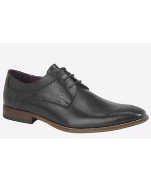 Be sure to step up your everyday smart attire with these must ahve brogues from Goor. Design with a sleek on trend look that will partner with any pair of jeans or a suit
- Synthetic upper
- Lace closure
- Cushioned footbed
- Raised heel 
- Brogue detailing
- Leather lining
- Durable rubber outsole
