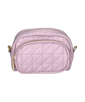 Bolso de mano de mujer con un solo compartimento. Cuenta con un compartimento externo en la parte delantera y una correa de hombro extraíble. Producto italiano hecho a mano en genuina piel sauvage acolchada. Hecho en Italia