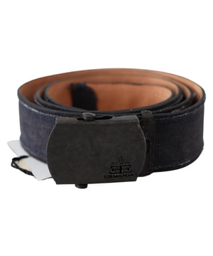 ERMANNO SCERVINO belt
  Crafted from leather
  Black vintage-tone hardware
  Buckle fastening
  Waist belt
  Made in Italy
  Logo details
  Blue color
  Authentic and brand new
  Suitable for women
Material: Leather