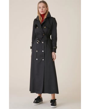 WRINGVivezza Wickel-Front Gefütterter TRENCHCOAT 6714Produktmerkmal: SAISONAL GEFÜTTERTProduktlänge: 135 CMStoffmerkmal: %52 Polyester, %48 BaumwolleModel-Maße: Größe 38Höhe: 1,77 m. Brust: 95 cm. Taille: 70 cm.PFLEGEHIN