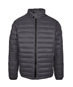 Plein Sport Schlichte gepolsterte graue Jacke. Bleiben Sie elegant und stilvoll mit der Plein Sport Padded Grey Jacket. Das schlichte Design verleiht ihr einen Hauch von Raffinesse, während die gepolsterte Innenseite für Wärme und Komfort sorgt. Setzen Sie mit dem auffälligen Logo auf der Innenseite des Rückens ein markantes Zeichen. Perfekt für jeden modebewussten Menschen!. Vordertaschen mit Reißverschluss, 2 Reißverschlusstaschen, zentraler Reißverschluss. Mantel, Füllung: 100% Polyamid, Futter: 100% Polyester. Gepolsterte Jacke, Reißverschluss. Stil: UPPS05D 98