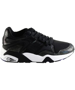 Puma Trinomic Blaze Deep Summer Black Lo Lace Up Womens Trainers 360185 01
