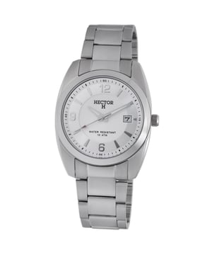 Héctor: reloj plateado para hombre