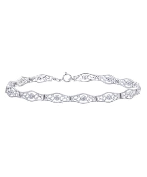 9K (375) White Gold: 7.65gr; # Diamond: 0.06ct