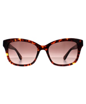 Las gafas de sol Kate Spade Cat Eye Womens Dark Havana Brown Gradient Johanna 2/S tienen una elegante montura cat eye fabricada en acetato de alta calidad, lo que garantiza su durabilidad y un ajuste cómodo y ligero. Las lentes proporcionan una excelente protección UV, protegiendo eficazmente tus ojos de los dañinos rayos del sol y manteniendo una visión clara y nítida.