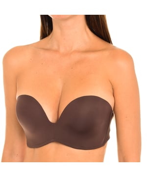 Wonderbra trägerlosen BH verbessern Perfect Strapless.
 Tiefer Ausschnitt, der die Brust hebt und sammelt, mit einer revolutionären Verstärkung im Inneren der Körbchen, in Form von Händen, die Unterstützung ohne Ringe, Push-up-Effekt bietet.
 Maximale Unterstützung und Sicherheit, um trägerlos zu gehen.
 Elastische Seiten mit Silikonpunkten auf der Innenseite für besseren Halt.
 Rückseitiger Verschluss mit dreistufigen Schnallen.


 Pflege:
 - Handwäsche.
 - Kein Bleichmittel verwenden.
 - Nicht im Trockner trocknen.
 - Nicht bügeln.
 - Nicht chemisch reinigen.