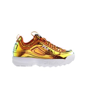 Fila Disruptor F Entrenadores de mujer de cuero liso bajo multicolor 1011019 40X