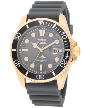 El Invicta 47171 tiene una caja de acero inoxidable de 43 millimetros con una esfera gris.
Esta modelo funciona con un movimiento de Cuarzo preciso.
Resistencia a la presión de aqua de 10 bares.
Este modelo es parte de la colección Invicta Pro Diver.

2 años de garantía Invicta.