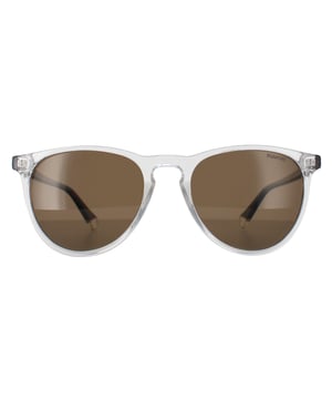 Las gafas de sol Polaroid Rectangle Unisex Transparent y Havana Bronze Polarized PLD 4152/S son una excelente fusión de estilo atemporal y tecnología de vanguardia. Estas gafas de sol incorporan lentes polarizadas de alta calidad que proporcionan una visión cristalina a la vez que reducen el deslumbramiento, garantizando una claridad y un contraste óptimos en cualquier entorno. El diseño clásico y versátil complementa sin esfuerzo cualquier atuendo, mientras que la construcción duradera y la montura ligera garantizan tanto la longevidad como la comodidad durante todo el día. Con una excelente protección UV, estas gafas de sol no son sólo una declaración de moda, sino también un escudo fiable contra los rayos nocivos.