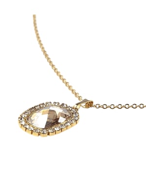 Collar Fabia EXCLUSIVE EDITION con cristales de Swarovski dorado chapado en oro• colección: Fabia• material: cristales de Swarovski, metal rodiado chapado en oro• dimensiones: 28x16 mm• color: dorado• longitud del collar: 42 cm• tipo de cierre: mosqueton