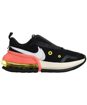 Las zapatillas Nike Air Max Up negras para mujer son la personificación del estilo deportivo y la comodidad innovadora. Diseñadas para satisfacer a la mujer moderna que valora tanto la moda como el rendimiento, estas zapatillas combinan la icónica tecnología Air Max con un diseño elegante y chic. Profundicemos en las características clave que hacen de estas zapatillas una elección destacada para las mujeres activas:

 Diseño elegante y femenino:  Las zapatillas Nike Air Max Up presentan un diseño moderno y elegante adaptado a las preferencias de moda de las mujeres. El elegante color negro añade un toque de sofisticación a tu atuendo.

 Amortiguación Air Max:  Estas zapatillas incorporan la famosa tecnología de amortiguación Air Max de Nike en la suela. Esto proporciona una amortiguación y absorción de impactos excepcionales, lo que permite una experiencia cómoda y de apoyo durante largas caminatas o actividades atléticas.

 Construcción ligera:  A pesar de la avanzada tecnología, estas zapatillas mantienen un diseño ligero. Esto asegura que tus pies no se cansarán fácilmente, haciéndolas perfectas para un uso prolongado.

 Parte superior transpirable:  La parte superior de estas zapatillas está fabricada con materiales transpirables que ayudan a regular la temperatura y la humedad, manteniendo tus pies frescos y cómodos incluso durante entrenamientos intensos.

 Duraderas y de alta calidad:  Nike es conocida por su compromiso con la calidad, y estas zapatillas no son una excepción. Están fabricadas para soportar el uso diario y con materiales duraderos que garantizan su longevidad.

 Marca Nike:  El icónico logotipo Nike Swoosh luce con orgullo en los laterales de la zapatilla, reflejando la dedicación de la marca tanto a la calidad como al estilo.
