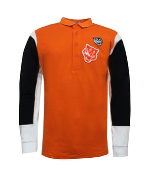 Asics Onitsuka Tiger Herren Orange Poloshirt