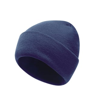 Beanie muts voor volwass Volledig geribbeld, zacht aanvoelend 100% acrylstof Dubbellaags gebreid Hangende stijl of klassieke stijl wanneer gevouwen Beschikbaar in verschillende kleuren.