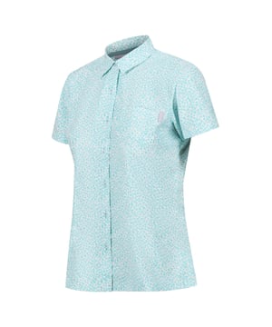 The Mindano VII women's short-sleeved shirt from Regatta is the perfect base layer. The women's shirt will move moisture to the surface to keep you fresh, so it's great for people on the go. Finished with a stylish pattern. Material: 90% Polyester, 10% Viscose. Ref: RWS152U92.