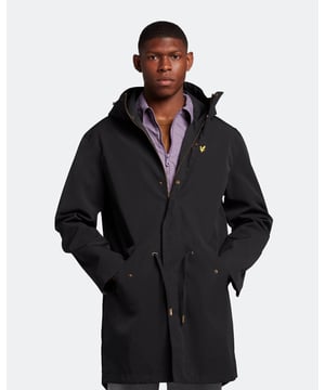 De Lyle & Scott Bonded Parka Jacket neemt een iconisch Mod-silhouet en herontworpen het voor de moderne tijd. Verkrijgbaar in Jet Black of ons gloednieuwe Battleship Grey, dit is een essentiële garderobe voor de stijlbewuste deze winter.