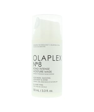 Olaplex No.8 Bond Intense Moisture Mask is a Hair Mask that delivers patented OLAPLEX Bond Building technology. That helps to restore hair, giving is added shine, smoothness and body, whilst also providing it with moisture, to help repair damage.